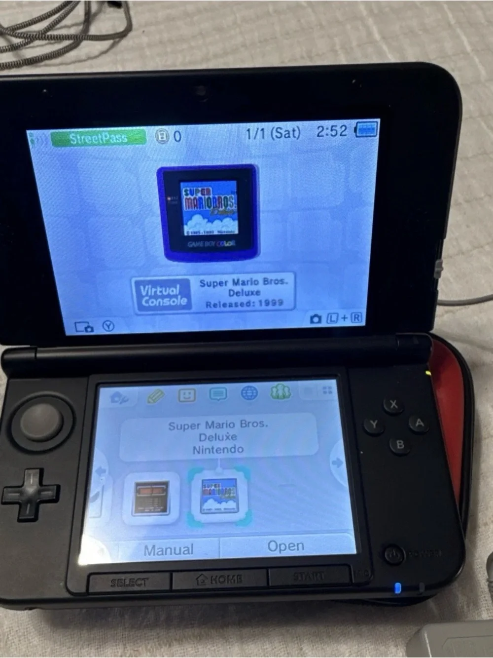 Nintendo 3DS XL Blue Handheld Console